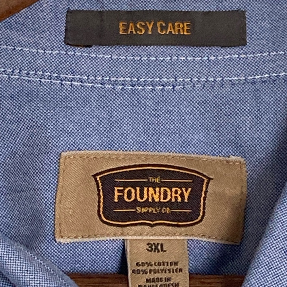 The Foundry Supply Company button down shirt